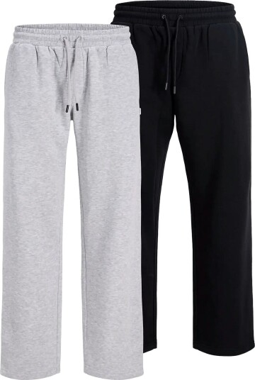 Jack & Jones Jpstbill Bradley Sweat Pant 2Pk Mp - Grey - L