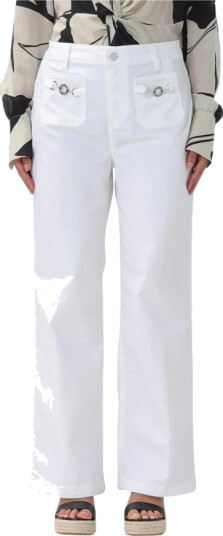 Liu Jo Dame Bukser Hvit W31,