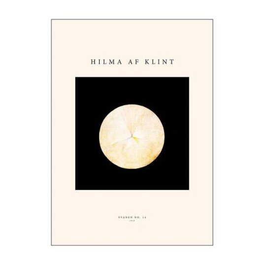 Poster & Frame Hilma af Klint poster 50x70 cm svanen no. 14