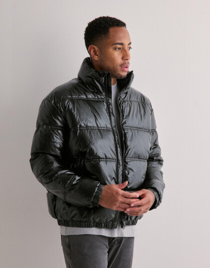 Only & Sons Onsprim Lf Shine Puffer Jacket Otw Puffer jackets Svart