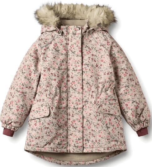 Wheat Jacket Mathilde GREY MOON FLOWERS 152