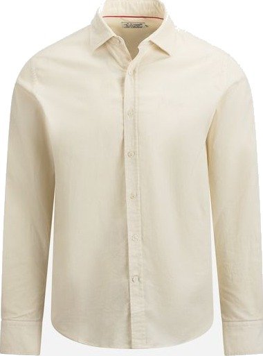 Mc2 Saint Barth Seefeld corduroy shirt M hvit herre