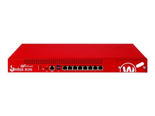 Watchguard Firebox M390, 2400 Mbit/S, 18 Gbit/Sek., 1800 Mbit/S, 5,2 Gbit/Sek., 1,32 Mbit/S, 3,1 Gbit/Sek.
