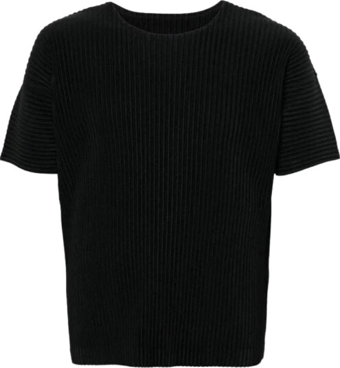 Issey Miyake Herre Topper Svart M, Issey Miyake Herre Topper Svart M,