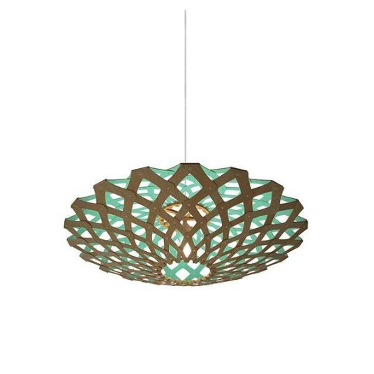 David Trubridge Flax Aqua Taklampe David Trubridge Flax Aqua Taklampe