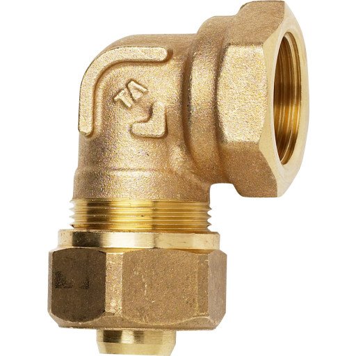 IMI Hydronic Vinklet PEX Albue med Muffe 20mm x 1/2" til Vannsystem