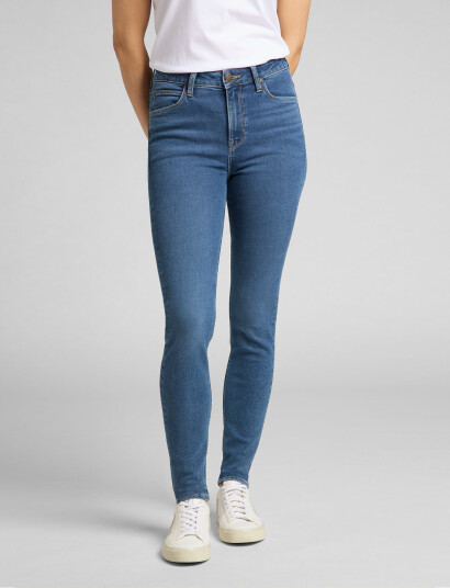 Lee Jeans Scarlett High - Blue - 24 x 31 Lee Jeans Scarlett High - Blue - 24 x 31