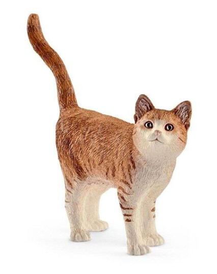 Schleich Stående Katt Figur i Plast - ONE SIZE