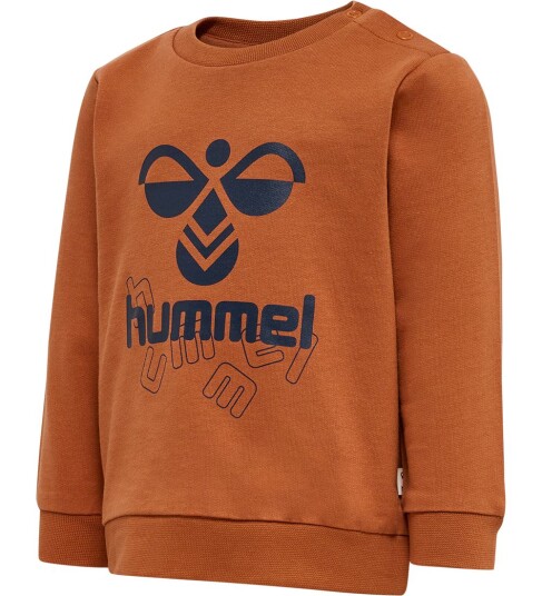 Hummel Genser hmlSpirit Sierra 74 Collegegenser Brun Oransje