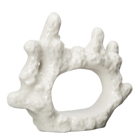 Byon Coral serviettring 7 cm hvit Byon Coral serviettring 7 cm hvit