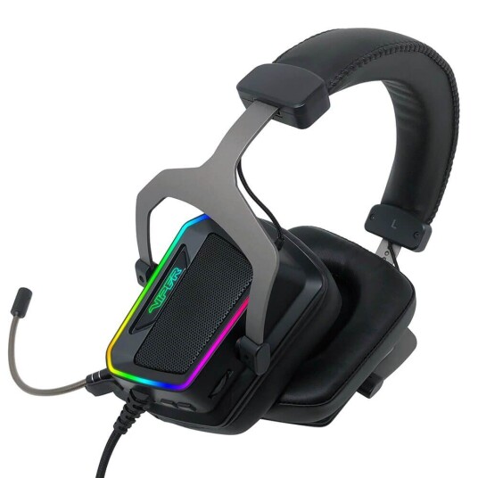 VIPER Gaming V380 Over-Ear Headset med 7.1 Virtual Surround Sound Svart VIPER Gaming V380 Over-Ear Headset med 7.1 Virtual Surround Sound Svart