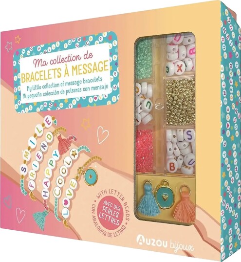 Auzou Jewellery Factory Message Bracelets Multi/Patterned One Size
