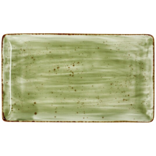 VEGA Serveringsfat Nebro; 33.5x19x2.1 cm LxBxH; Lysegrønn; 3 Stykk / Forpakning