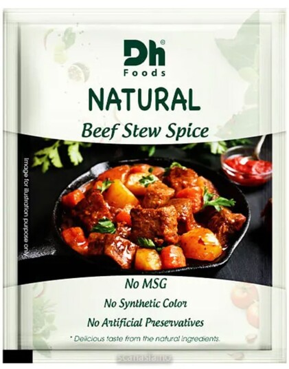 Bo Kho Natural Beef Stew Spice DH Foods 10g Vietnam