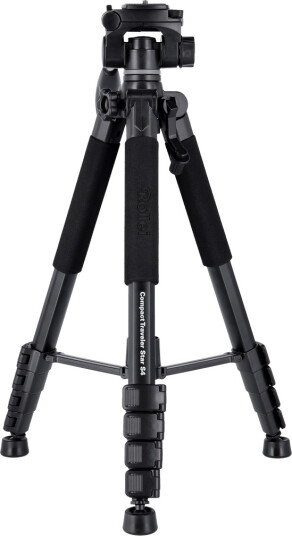 Rollei Stativ Compact Traveler Star S4 / Belastning 5 Kg / Uttrukket 160 Cm / Svart Rollei Stativ Compact Traveler Star S4 / Belastning 5 Kg / Uttrukket 160 Cm / Svart