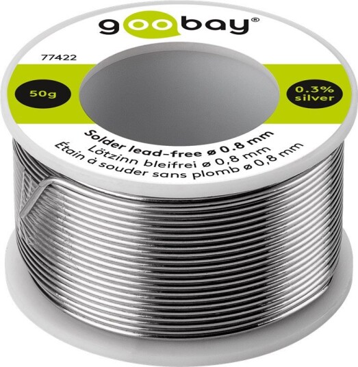 Goobay Loddetinn 0,8mm 50g