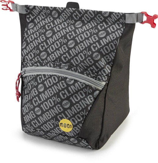 Moon Climbing Moon Bouldering Chalk Bag 100% Black Moon Climbing Moon Bouldering Chalk Bag 100% Black