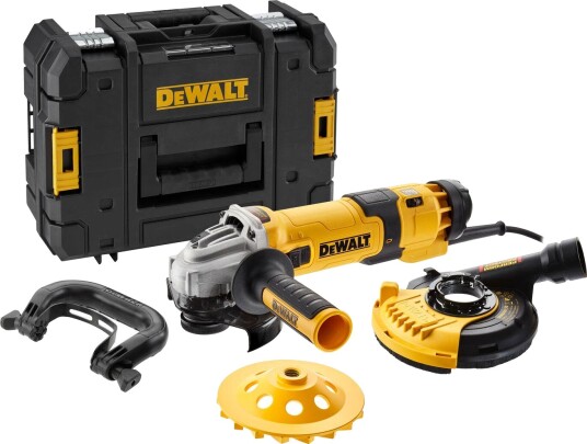 Dewalt DWE4257KT Vinkelsliper Med Tilbehør 1500w