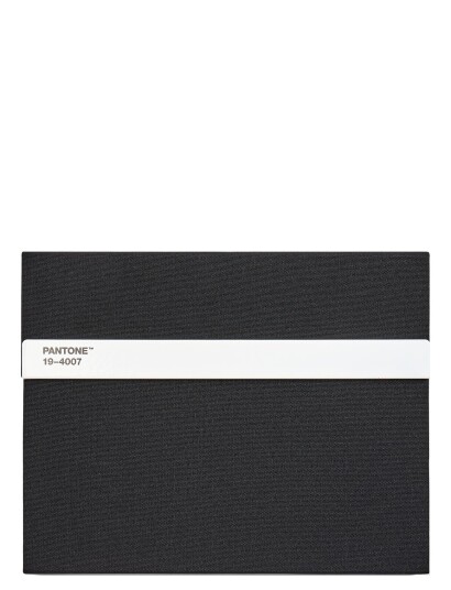 Pantone Pantone Ny Notatbok Med Blyant Linjert Black One Size
