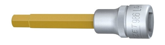 Hazet 986L-9, Stikkontakt, 1/2", Metrisk, 1 Hoder, 12.5 Mm, Titan