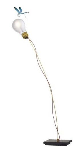 Ingo Maurer I Ricchi Poveri Bzzzz Bordlampe Blå Ingo Maurer I Ricchi Poveri Bzzzz Bordlampe Blå