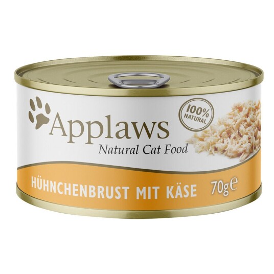 Applaws Kattemat I Buljong 6 X 70 G Kyllingbryst & Ost Applaws Kattemat I Buljong 6 X 70 G Kyllingbryst & Ost