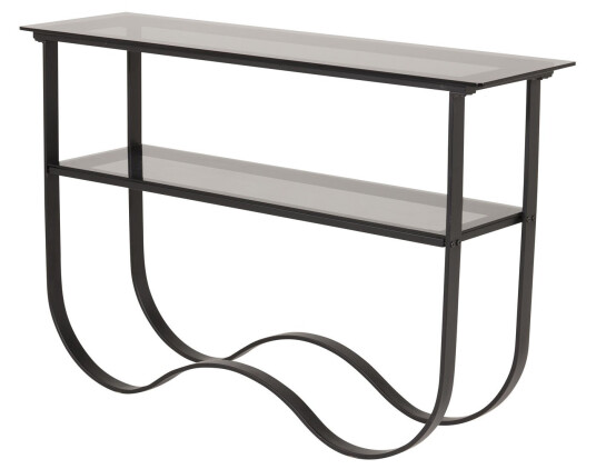 Venture Design Wavy sidebord Svart 117 x 33,5 cm