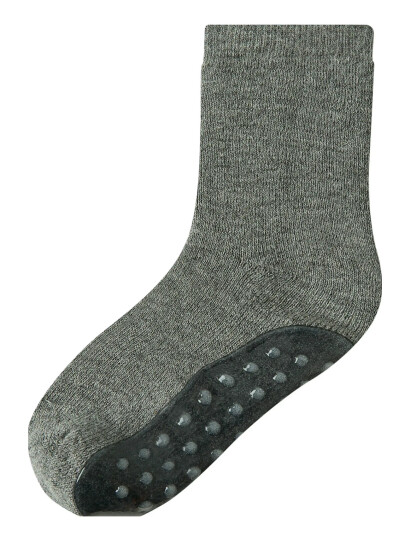 name it Nmmwaksi Wo/Bl Terry Sock Extra Non Skid - Grey - 22-24 name it Nmmwaksi Wo/Bl Terry Sock Extra Non Skid - Grey - 22-24