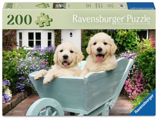 Ravensburger XL Puslespill 200 Brikker Golden Retriever Ravensburger XL Puslespill 200 Brikker Golden Retriever
