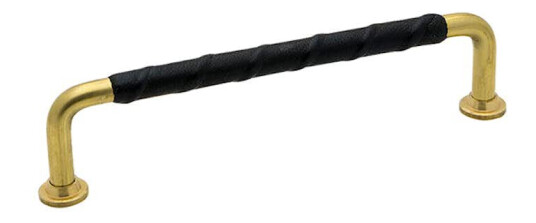 Håndtak Beslag Design 1353 Skinntrukket
