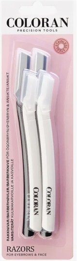 Coloran Razors For Eyebrows & Face 4 pcs  4 pcs