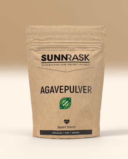 SunnRask Økologisk Agavepulver 300g