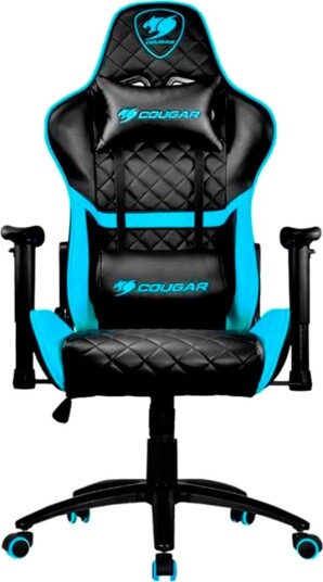 Cougar Armor One Gamingstol Svart Blå