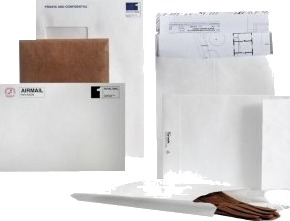 Bong Tyvek Postpose Utbyggbar International B4 250 X 353 Mm Firkantet Åpen Ende Selvklebende Peel & Seal Hvit Pakke Av 100
