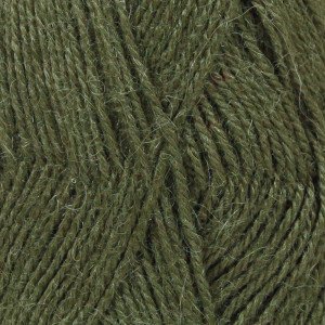 Drops Alpaca Garn Unicolor 7895 Militærgrønn Drops Alpaca Garn Unicolor 7895 Militærgrønn