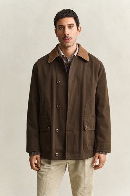 Gant Moleskin Decker DARK MOSS GREEN M