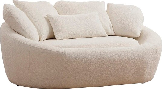 Hanah Home   Sofa 2 seter   Misket   Beige