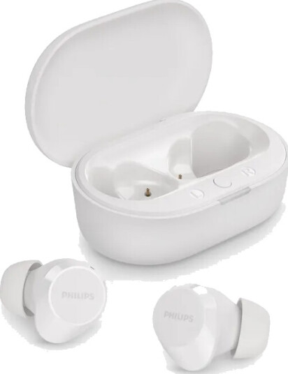 Philips Tat1209wt - True Wireless-Hodetelefoner Med Mikrofon - I Øret - Bluetooth - Hvit Philips Tat1209wt - True Wireless-Hodetelefoner Med Mikrofon - I Øret - Bluetooth - Hvit