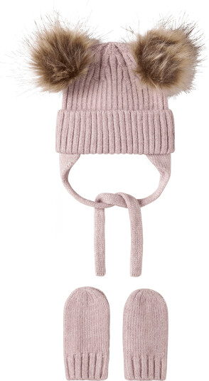 Name It Nbnmora Knit Set Pink 34 39