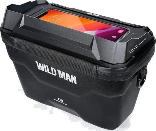 Styreveske WILDMAN XT8 med glidelås 3 L svart