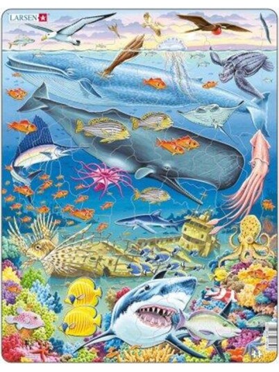 Larsen Puzzles Whale Reef Larsen Puzzles Whale Reef