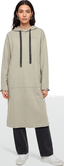 Maison Kitsune Hoodie Dress Beige M Maison Kitsune Hoodie Dress Beige M