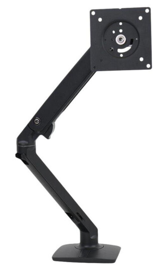 Ergotron MXV Desk Monitor Arm monteringssett - justerbar arm - for LCD-skjerm - svart - med under mount C-clamp Ergotron MXV Desk Monitor Arm monteringssett - justerbar arm - for LCD-skjerm - svart - med under mount C-clamp