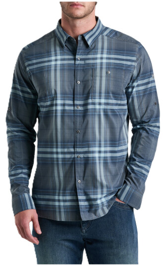 Kühl Men's Response Lite Longsleeve Charcoal Blue S