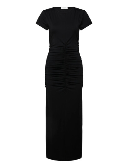 Rosemunde Rwbillie Capsleeve Long Dress - Black - 34 Rosemunde Rwbillie Capsleeve Long Dress - Black - 34