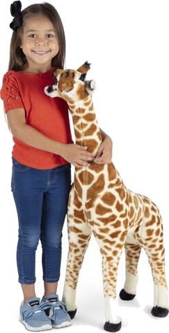 Melissa & Doug Kosedyr i plysj Babygiraff