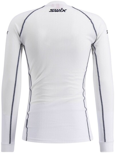 Swix Racex Classic Long Sleeve Herre Bright White/Dark Navy S Swix Racex Classic Long Sleeve Herre Bright White/Dark Navy S