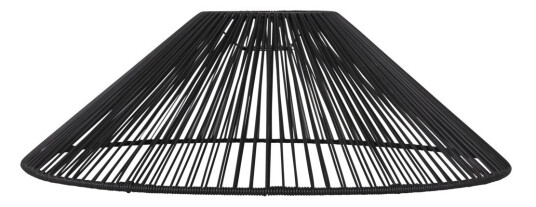 Star Trading Lampeskjerm Vide 58 cm Svart mdf / metall 1629474-04-324 1642435-01-0