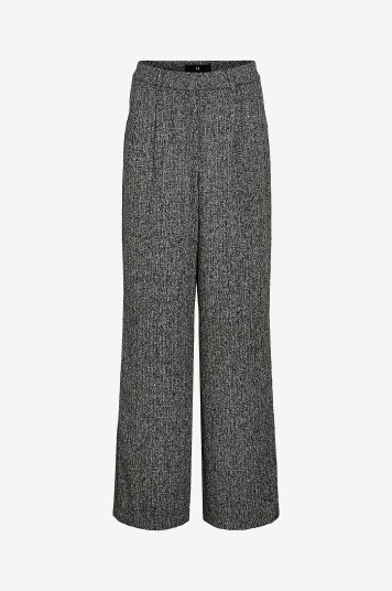 Vila - Bukser viEvie HW Wide Leg Tailored Pant - Svart