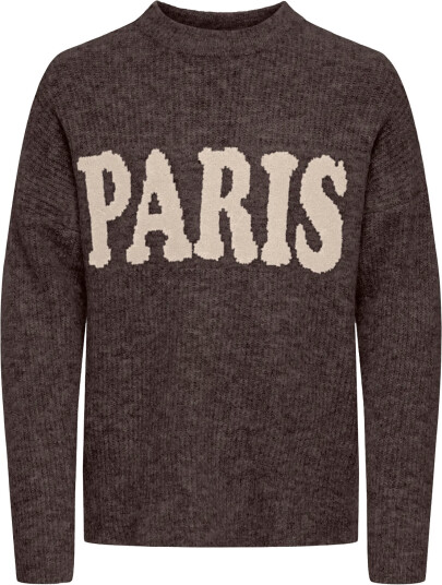 Kids Only Kogjerico L/S Pullover Vd Knt Brown 146 152